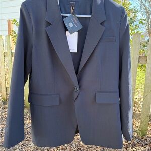 Quince Men's Classic Dark Blue Blazer